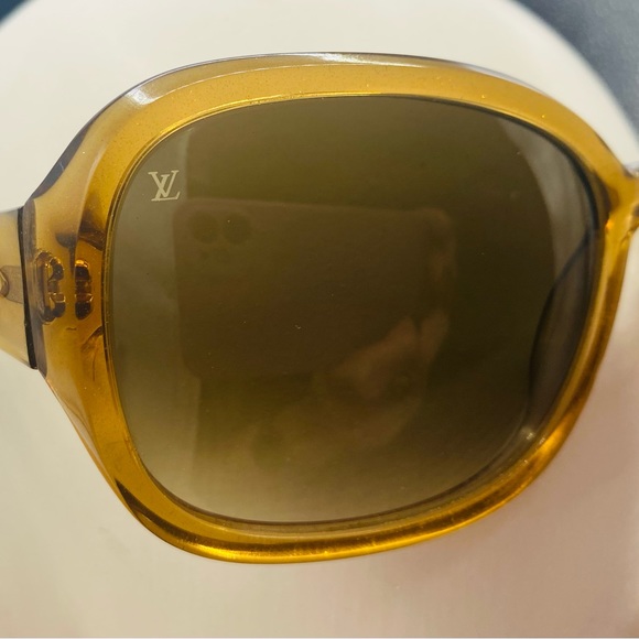 Louis Vuitton AVA Tortoise Obsession Z0806W sunglasses brown shimmering oval - Picture 6 of 11